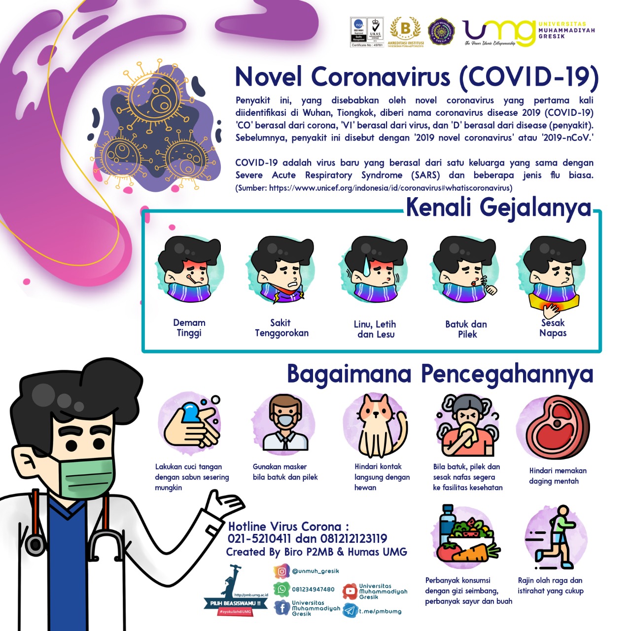 HIMBAUAN DAN TATA LAKSANA ANTISIPASI PENYEBARAN VIRUS CORONA (COVID-19)