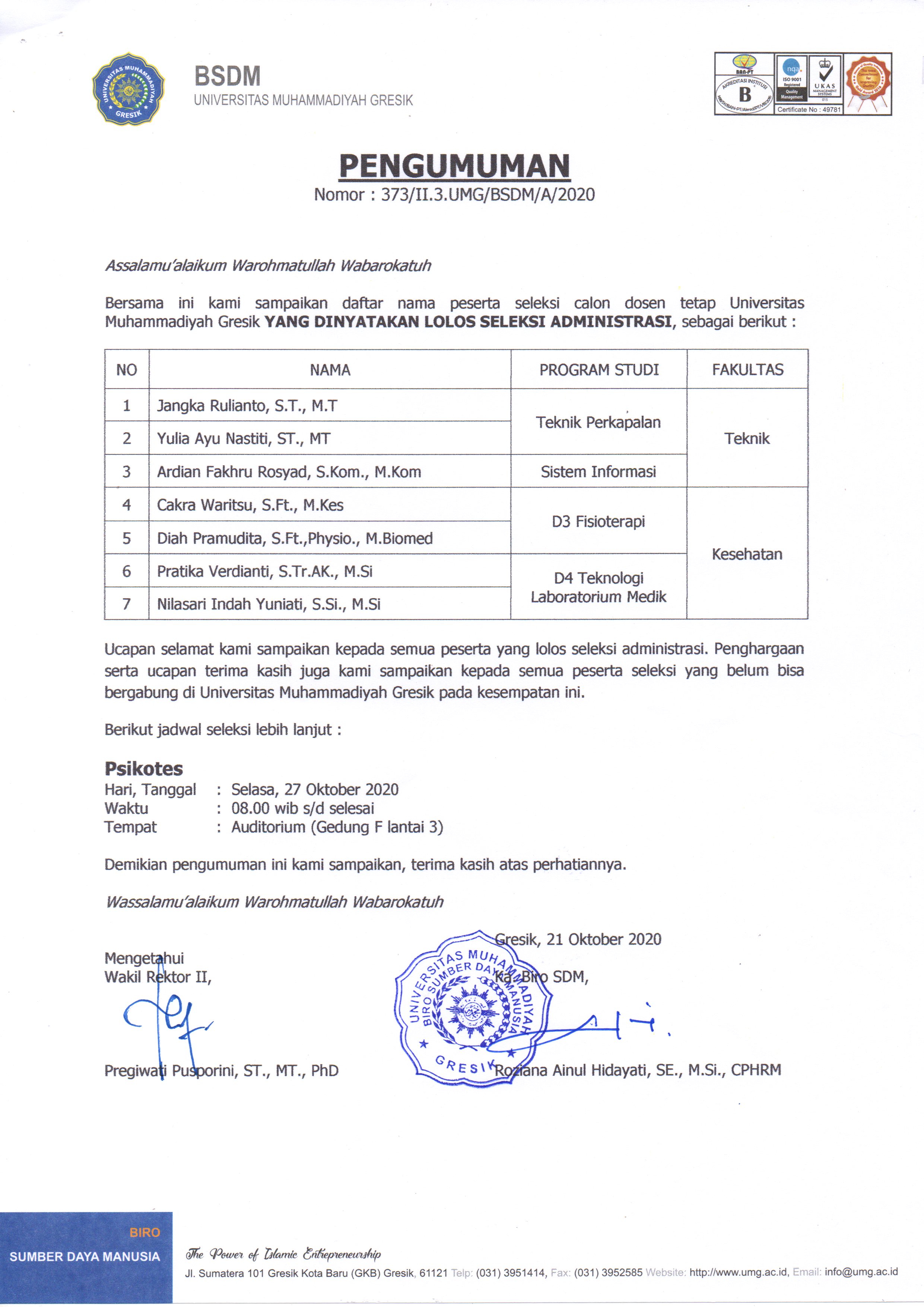 Universitas Muhammadiyah Gresik