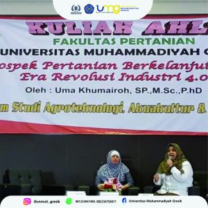 Kuliah Ahli dan Reoni Fakultas Pertanian