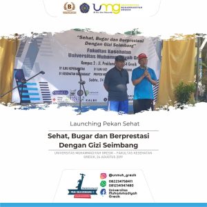 Lauching Pekan Sehat Fakultas Kesehatan UMG