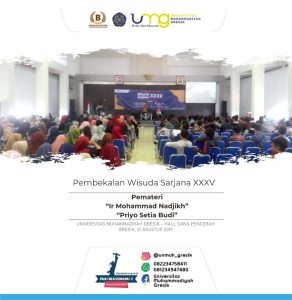 Pembekalan Wisuda Sarjana ke XXXV UMG