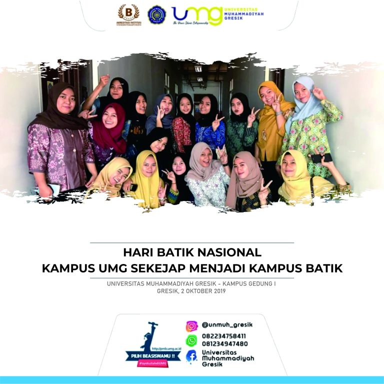 Kampus Universitas Muhammadiyah Gresik Sekejap Menjadi Kampus Batik