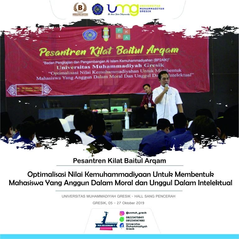Ribuan Mahasiswa UMG Mengikuti Pesantren Kilat Baitul Arqam