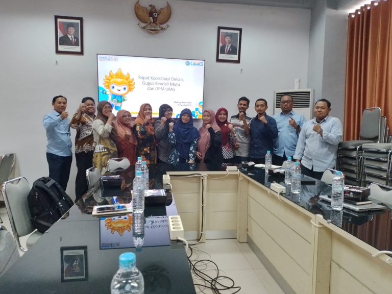 UMG Siapkan Langkah Serius Menuju Akreditasi Unggul! Rapat GKM Bongkar Strategi Mutu Kampus