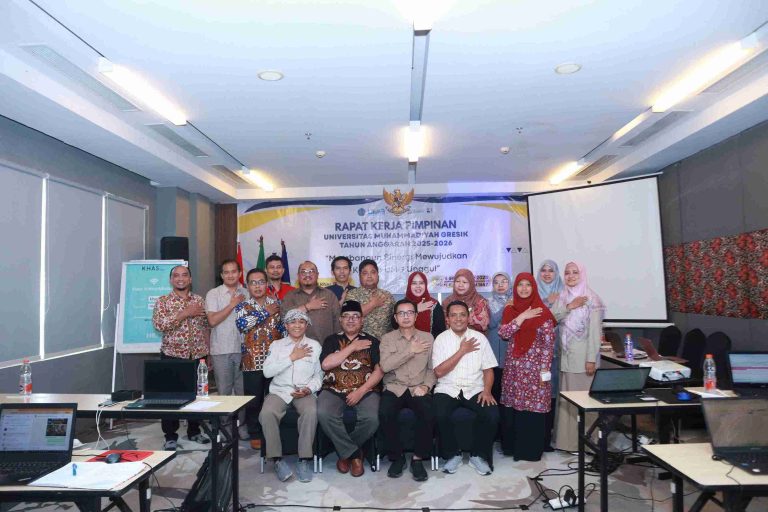 UM Gresik Mantapkan Langkah! Rapat Kerja Pimpinan Tahun Anggaran 2025-2026 Bahas Strategi Besar Menuju Kampus Unggul