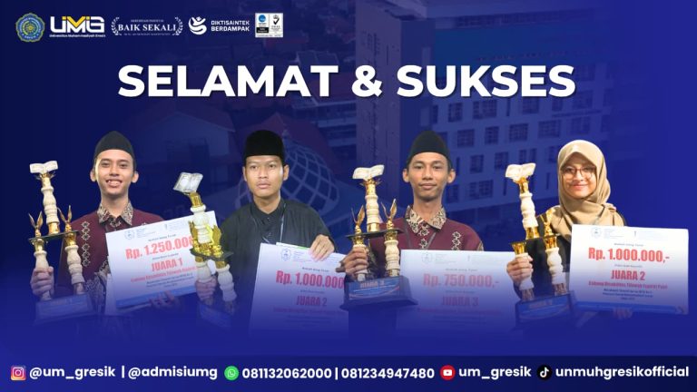 Ketika Teknologi Bertemu Iman! Mahasiswa Disabilitas Teknik Informatika UM Gresik Kuasai Panggung MTQ 2025 dengan Tilawah Isyarat yang Menggetarkan!