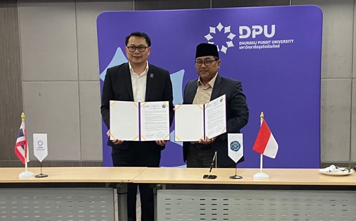 Kolaborasi yang Terbukti Berjalan, UM Gresik dan DPU Bangkok Sepakat Perpanjang Kerja Sama