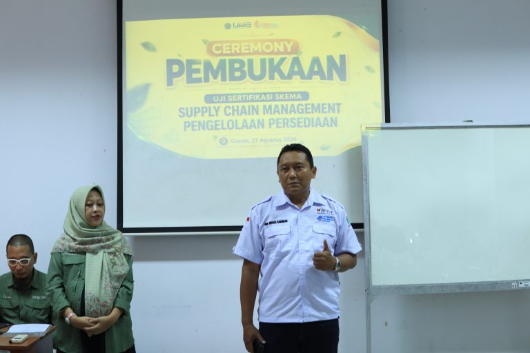 Bukan Sekadar Uji Kompetensi, UM Gresik Dorong SDM Makin Siap Hadapi Tantangan Supply Chain